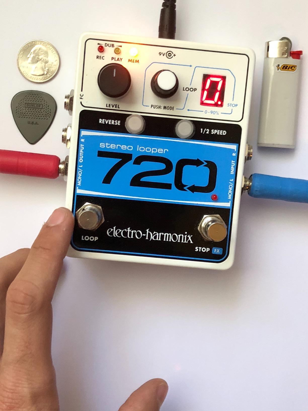 Electro-Harmonix 720 Stereo Looper Pedal customer photo 1