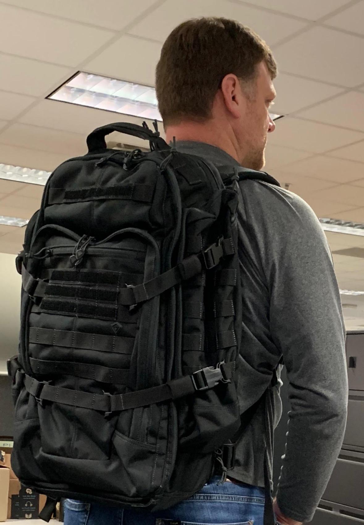 First Tactical Specialist 3-Day Backpack 56L, Large Survival Go Bag, OD Green customer photo 1