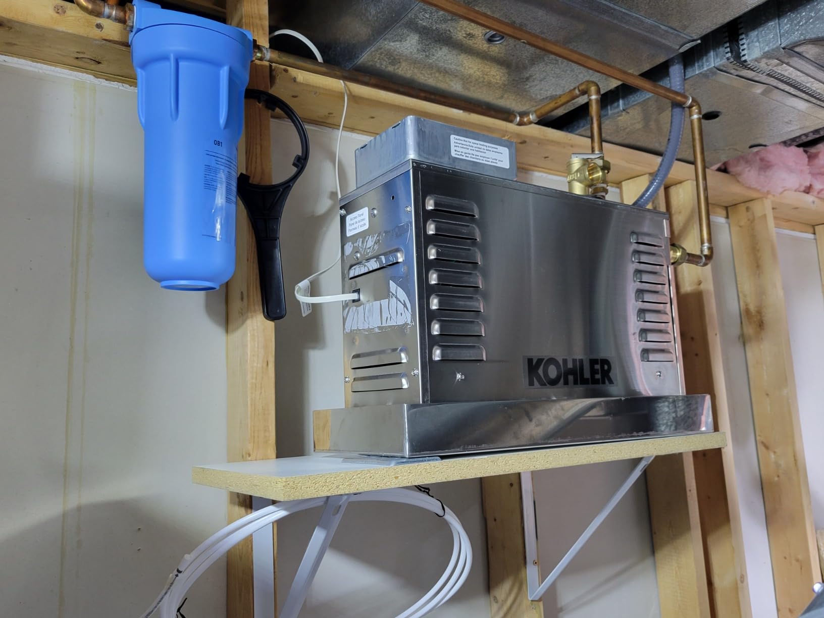 KOHLER 5531-Na Invigoration Series 11Kw Steam Generator, Fast-Response And Power Clean Technology customer photo 2