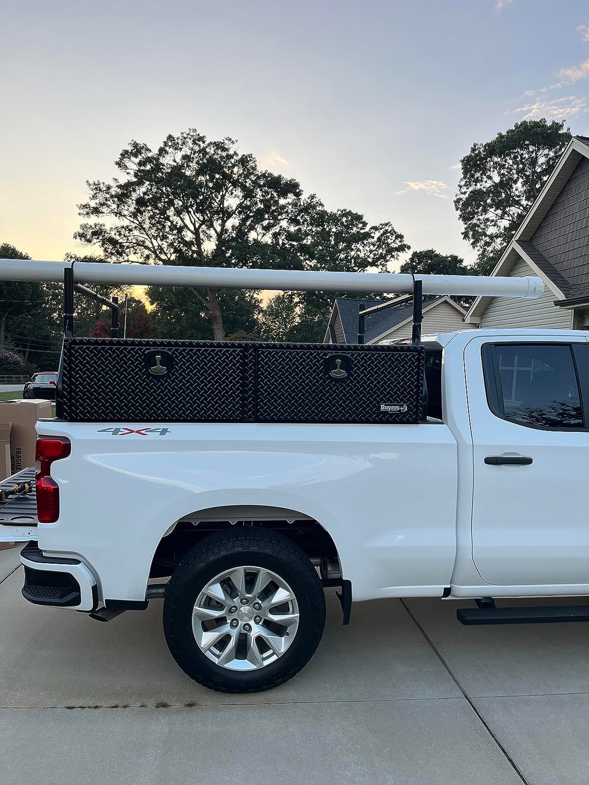 Buyers Products 1721551 72 x 13 x 16 Inch Black Aluminum Topsider Box customer photo 2