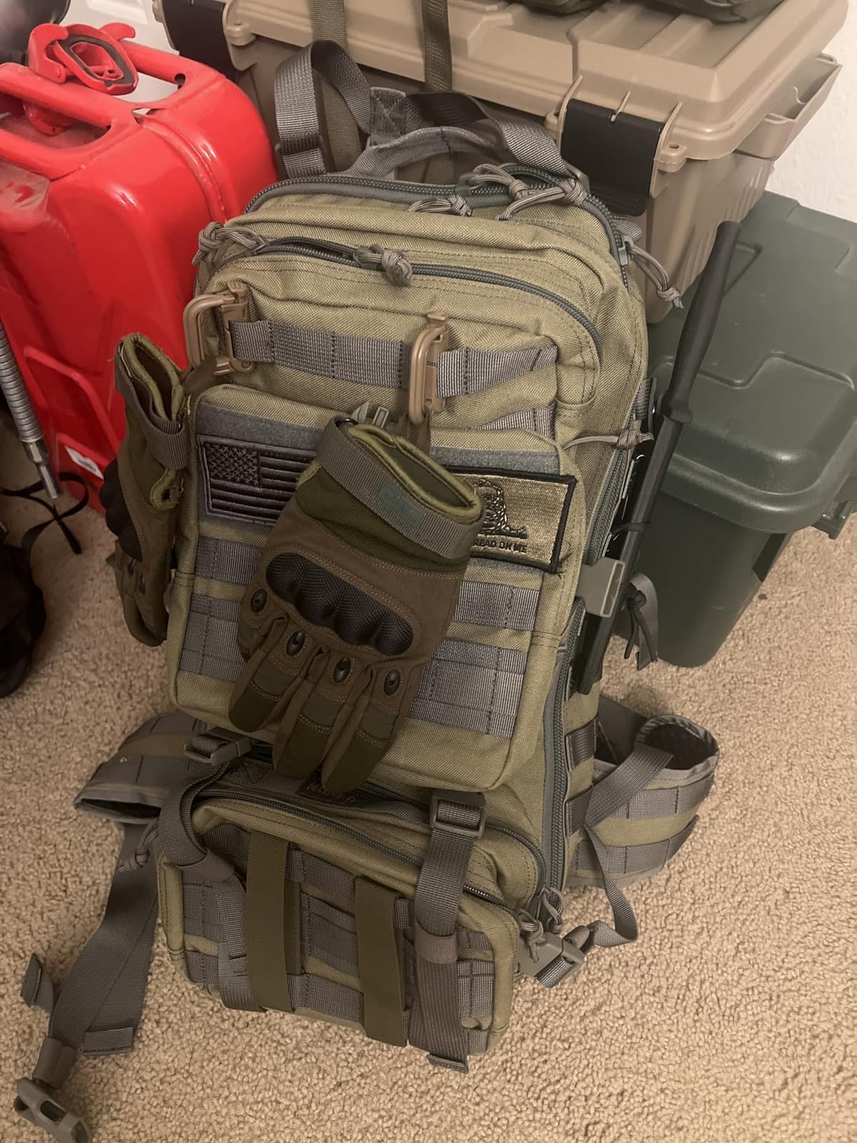 MAXPEDITION Gyrfalcon Backpack (Black) 36L Tactical Backpack with Detachable Waist Pack, MOLLE Internal Frame Rucksack customer photo 2