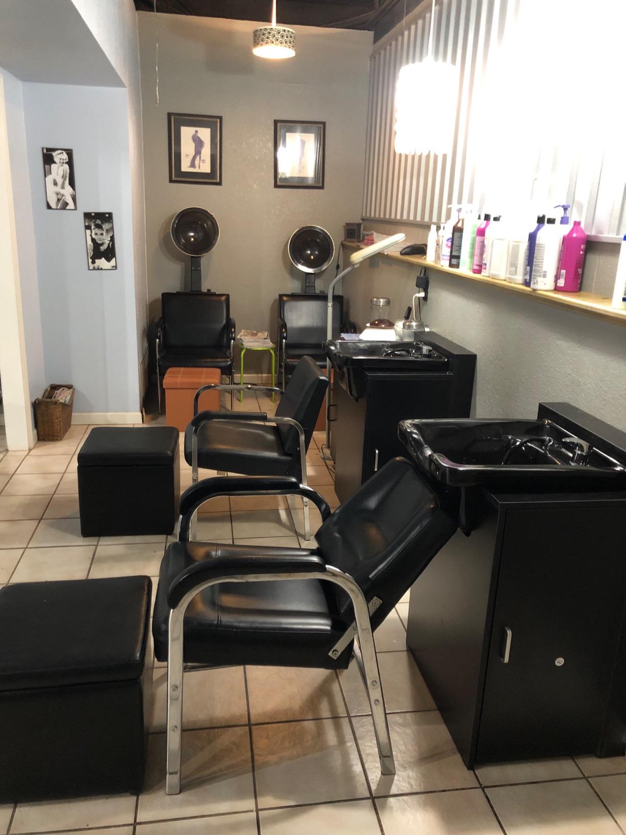 Ceramic Salon Shampoo Bowl Black Square Floor Cabinet Storage. Complete with All U.S. Standand Compliant Fixtures customer photo 1