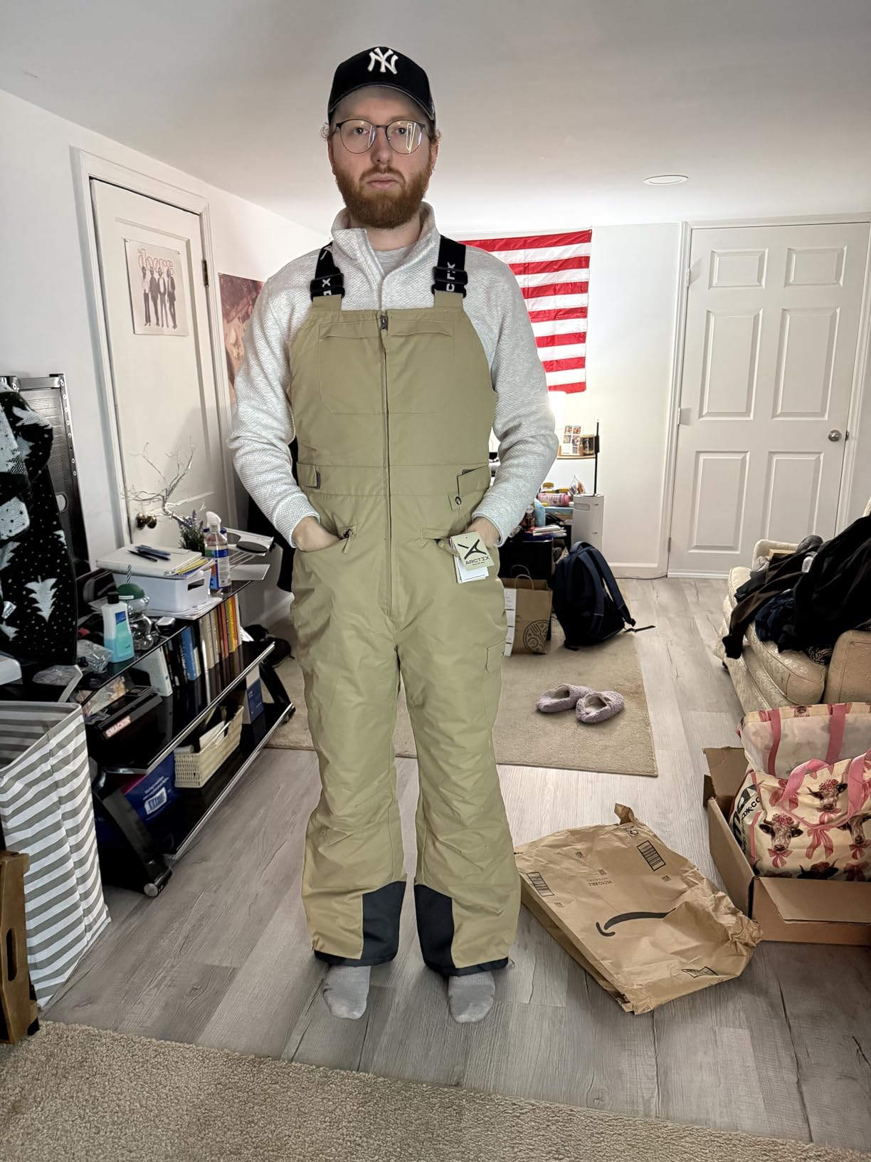 Arctix Men's Avalanche Athletic Fit Insulated Bib Overalls customer photo 1
