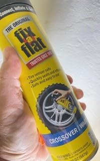 Fix-A-Flat S60420 Aerosol Emergency Flat Tire Repair and Inflator, for Standard Tires, Eco-Friendly Formula, Universal Fit for All Cars, 16 oz. (Pack of 1) customer photo 2