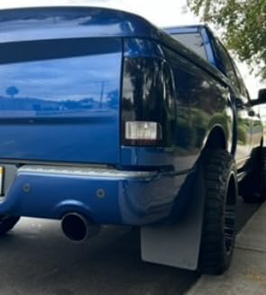 RokBlokz Mud Flaps for 2010-2018 Dodge Ram Trucks - Fits Ram 1500 2500 3500 - Truck Mud Flaps Come in 2 Sizes for Stock or Lifted/Oversize Tires (Black with Black Logo, XL) customer photo 2
