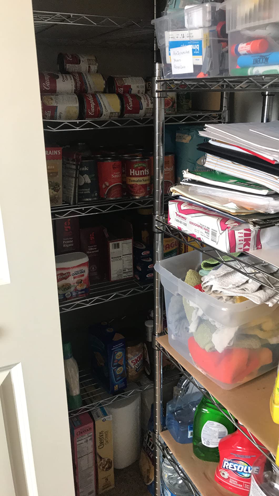 5-Tier Deep Shelf, 250 lb/Shelf, NSF, Chrome, 24x18x72 in customer photo 2