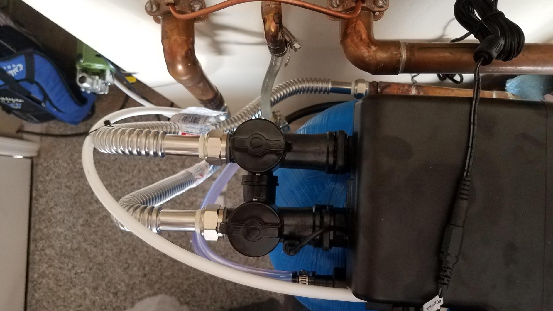 Tier1 48,000 Grain Water Softener for 4-5 Bathroom Homes | Ceramic Valve | 1.5 Cu Ft Resin Tank | Metered Regeneration | Salt-Based System customer photo 2