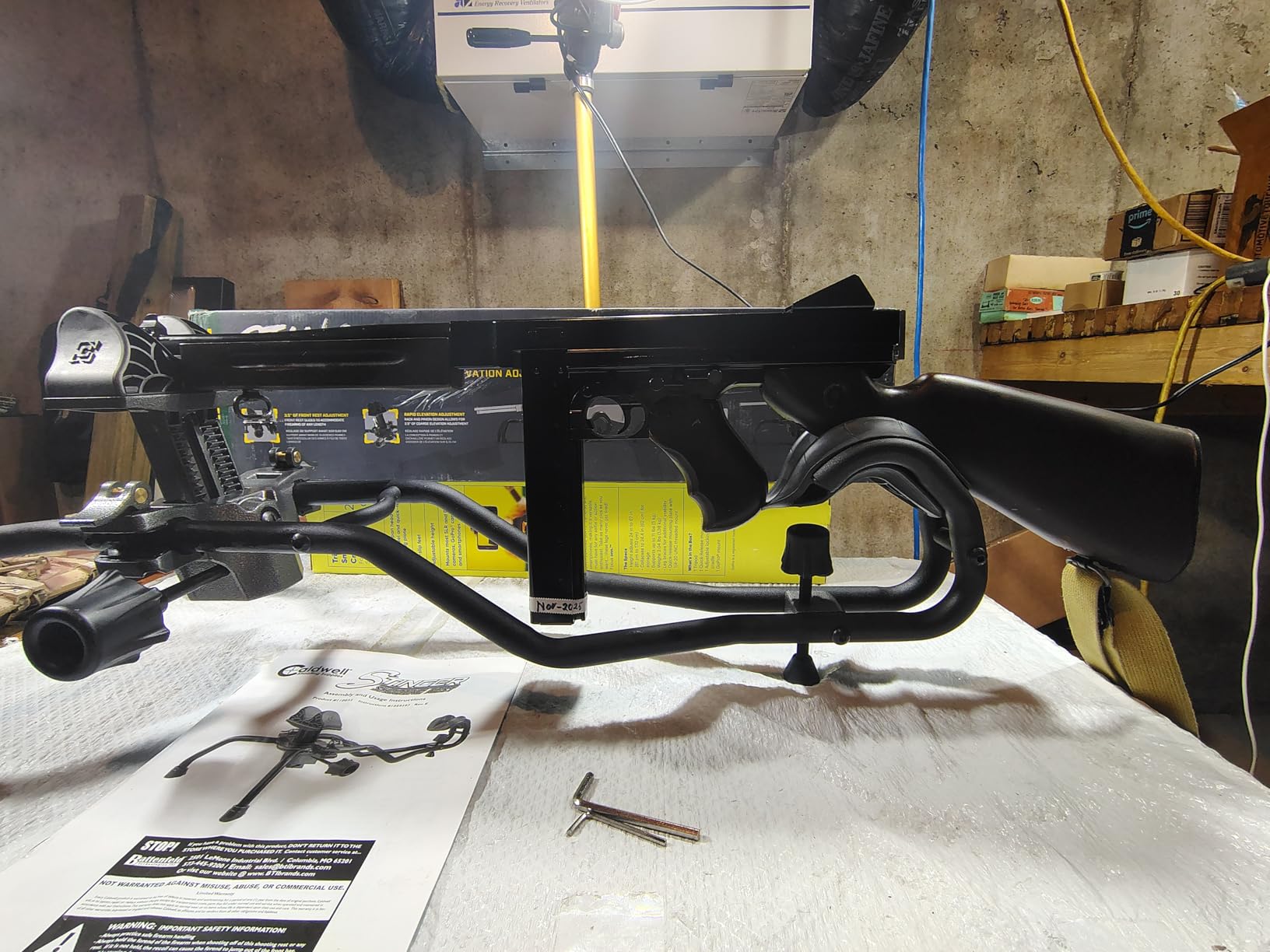 Caldwell Stinger Adjustable Ambidextrous Rifle Shooting Rest with Lightweight Design for Rifle Shooting, Stability, Sight in customer photo 1