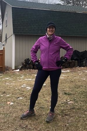 Women's Cycling Jacket Windproof Thermal Winter Running Gear Warm customer photo 2