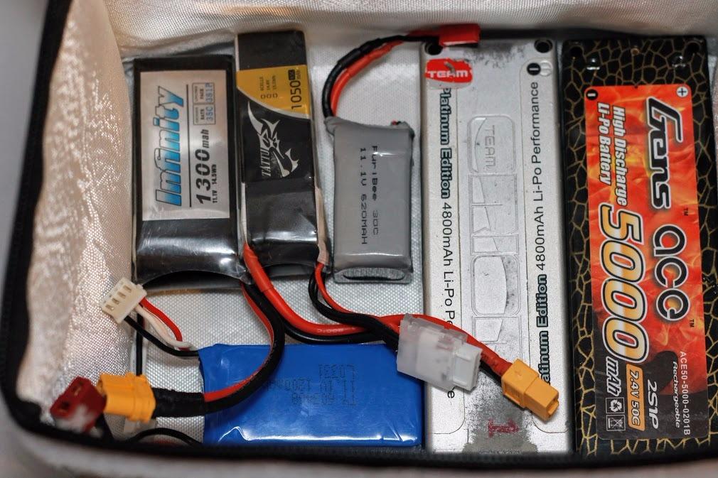 HOBBYMATE Lipo Battery Safe Bag - Fireproof Storage & Travel Bag with Double Zipper (8x6x6 inch) customer photo 1