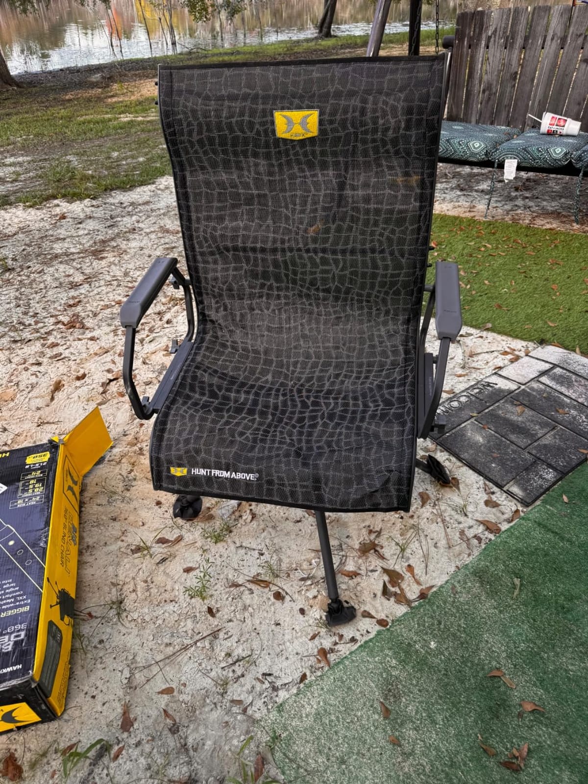 Hawk Big Denali Luxury Blind Chair Extra Large Silent Comfortable customer photo 1