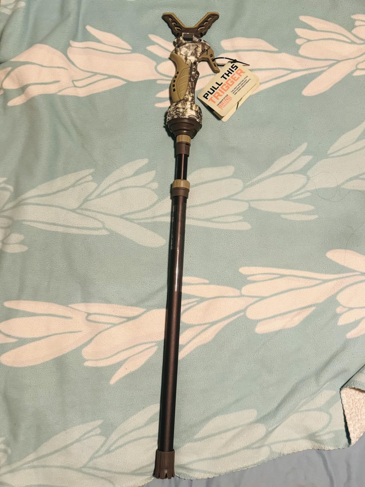 PRIMOS Hunting Trigger Stick Gen3 Shooting Stick, Adjustable Height, Quick-Detach Yoke, Durable and Lightweight, Ideal for Hunting, Shooting, and Photography customer photo 2