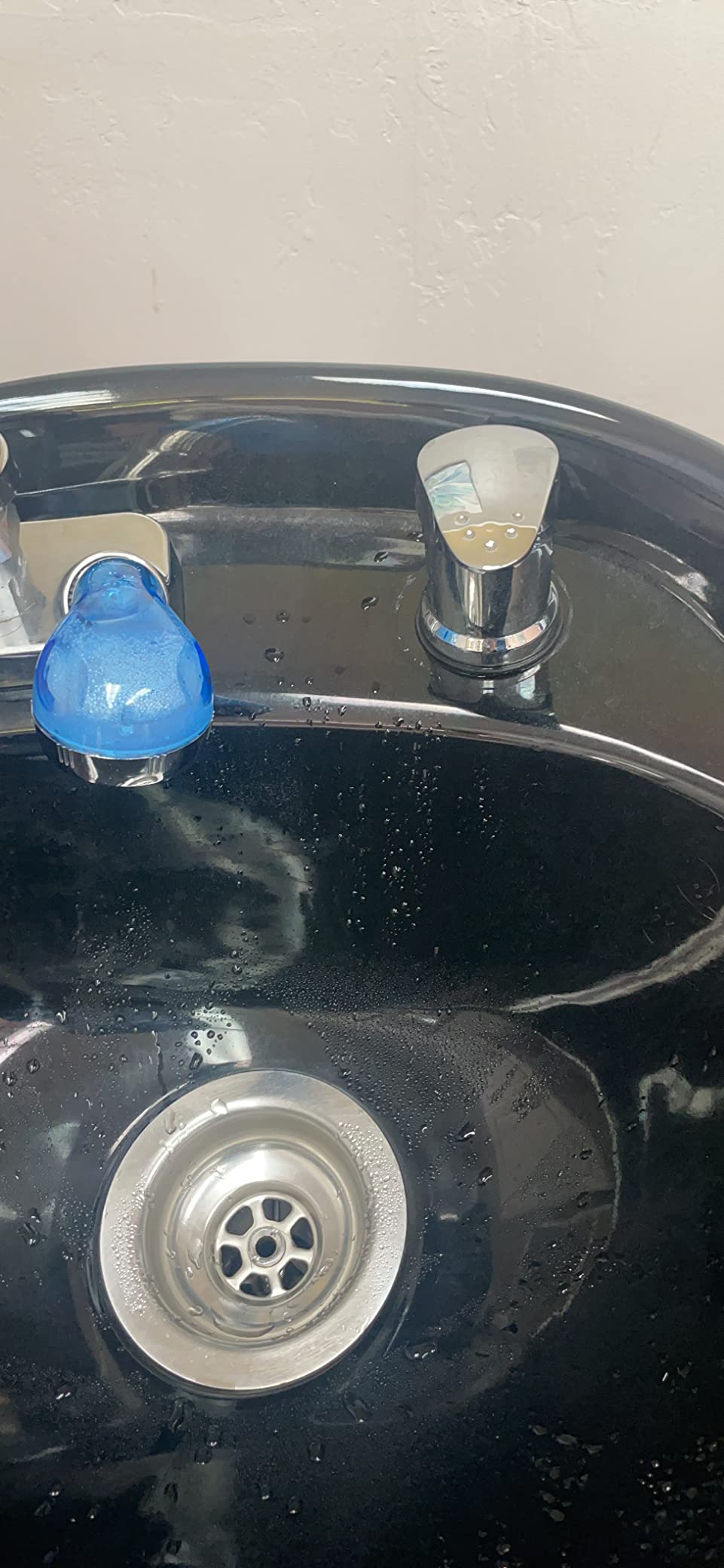 Salon Shampoo Bed Bowl Sink Basin Faucet or Backwash Unit,Shampoo Bowl Faucet with Hose and Shower Spray Head Wash Hair Sprayer,Chrome customer photo 2