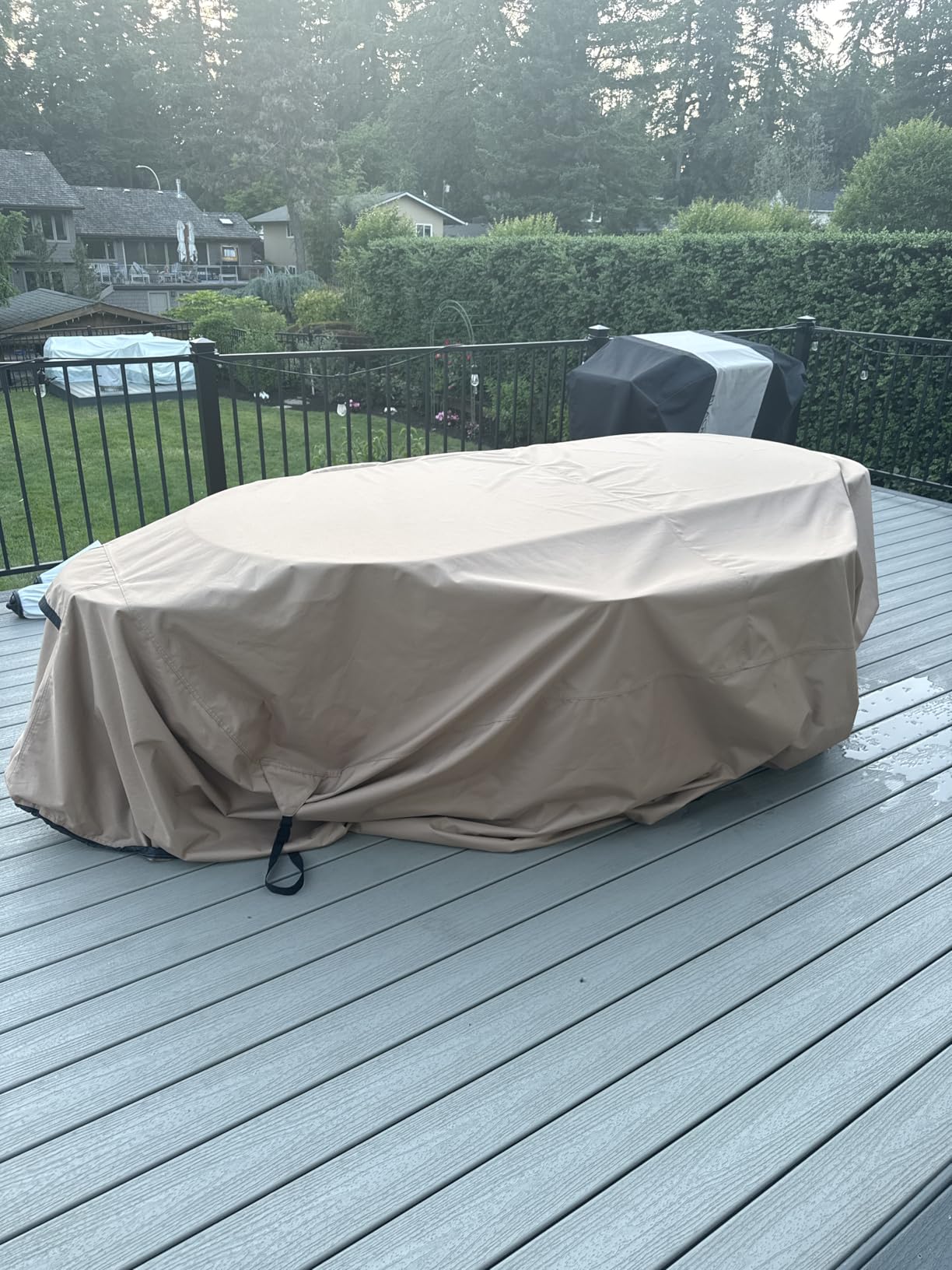 ULTCOVER Waterproof Patio Furniture Cover 88L x 62W in customer photo 2