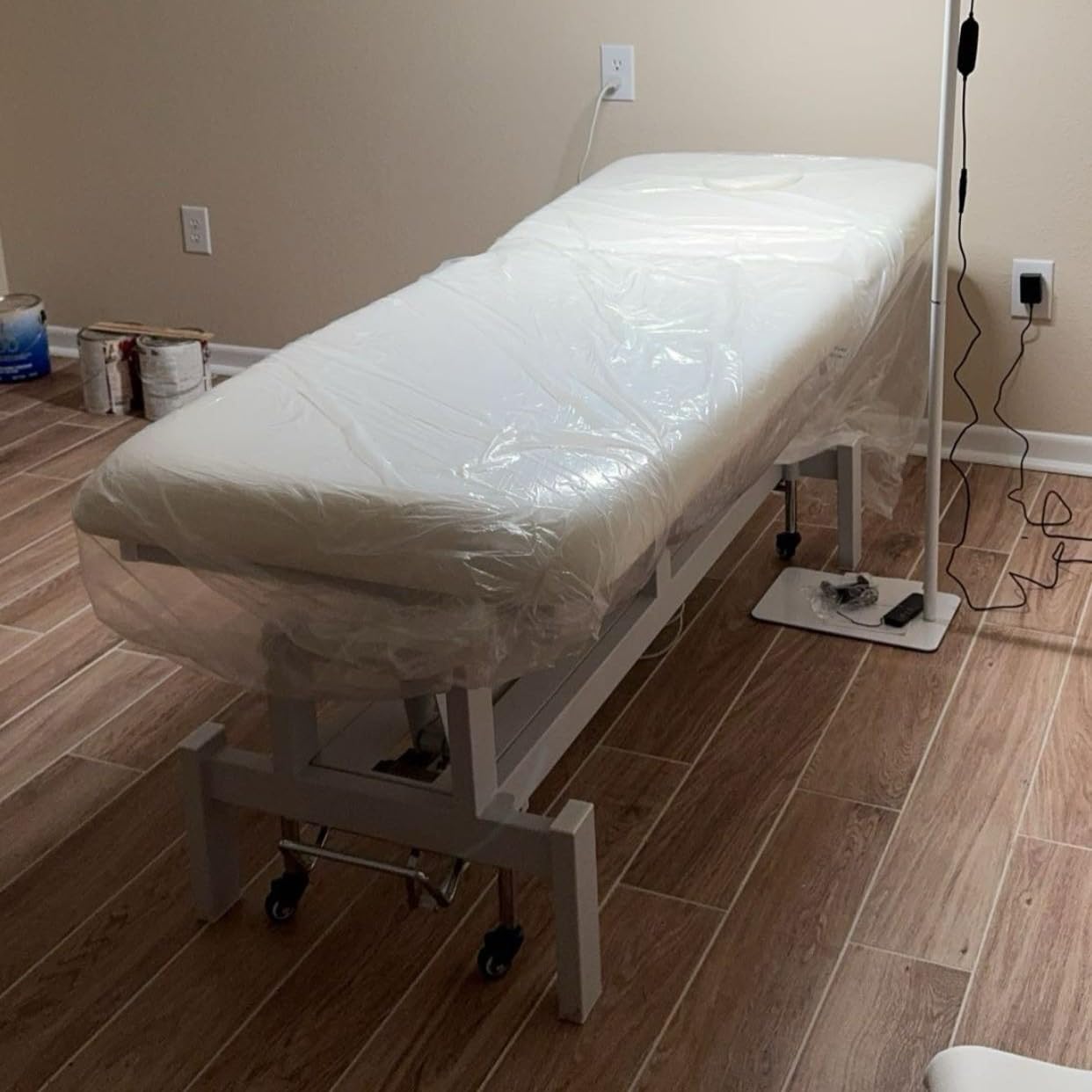 Spa Full Electrical Facial Beauty Bed Spa All Purpose Massage Table Medical Examination Bed with 2 Motors MAR EGEO customer photo 1