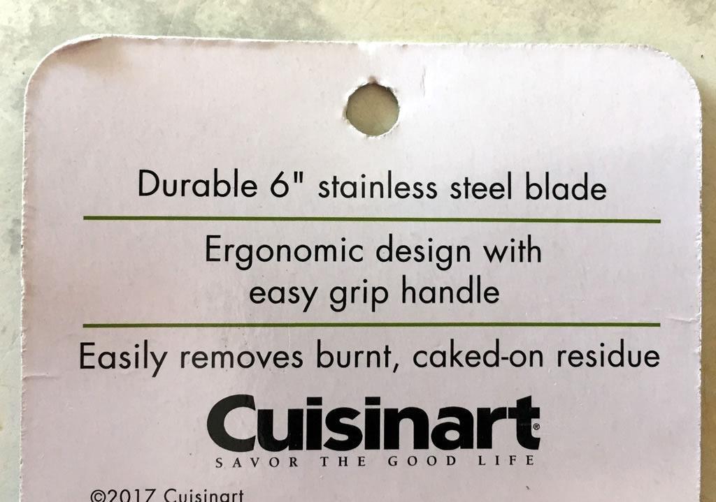 Cuisinart Griddle Scraper, 6