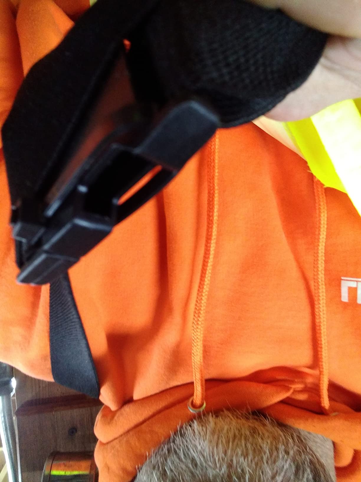 John Deere Hi-Visibility Rain Suit, ANSI Class 3, Poly Oxford with PU Backing, Hi-Vis Yellow/Black customer photo 2