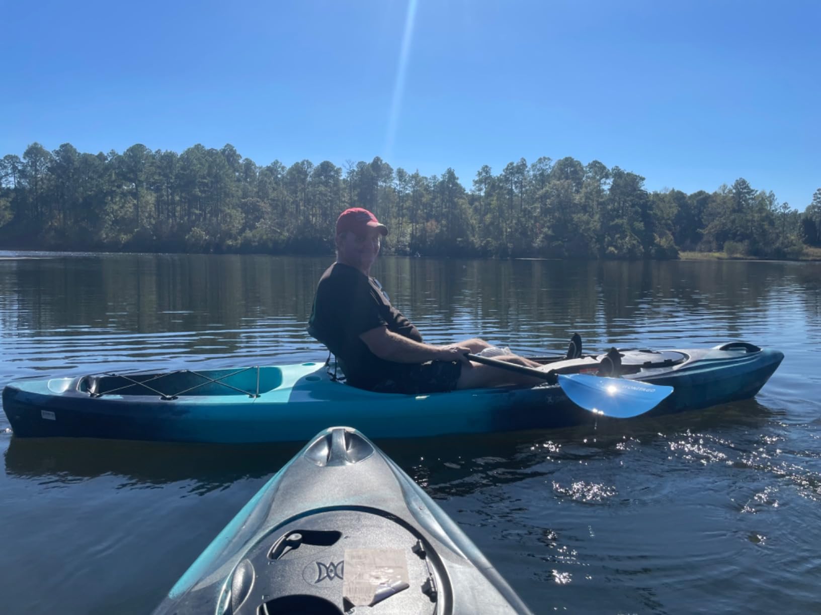 Perception Pescador | Sit on Top Fishing Kayak with Front Storage Well | Large Rear Storage and Dual Rod Holders customer photo 2