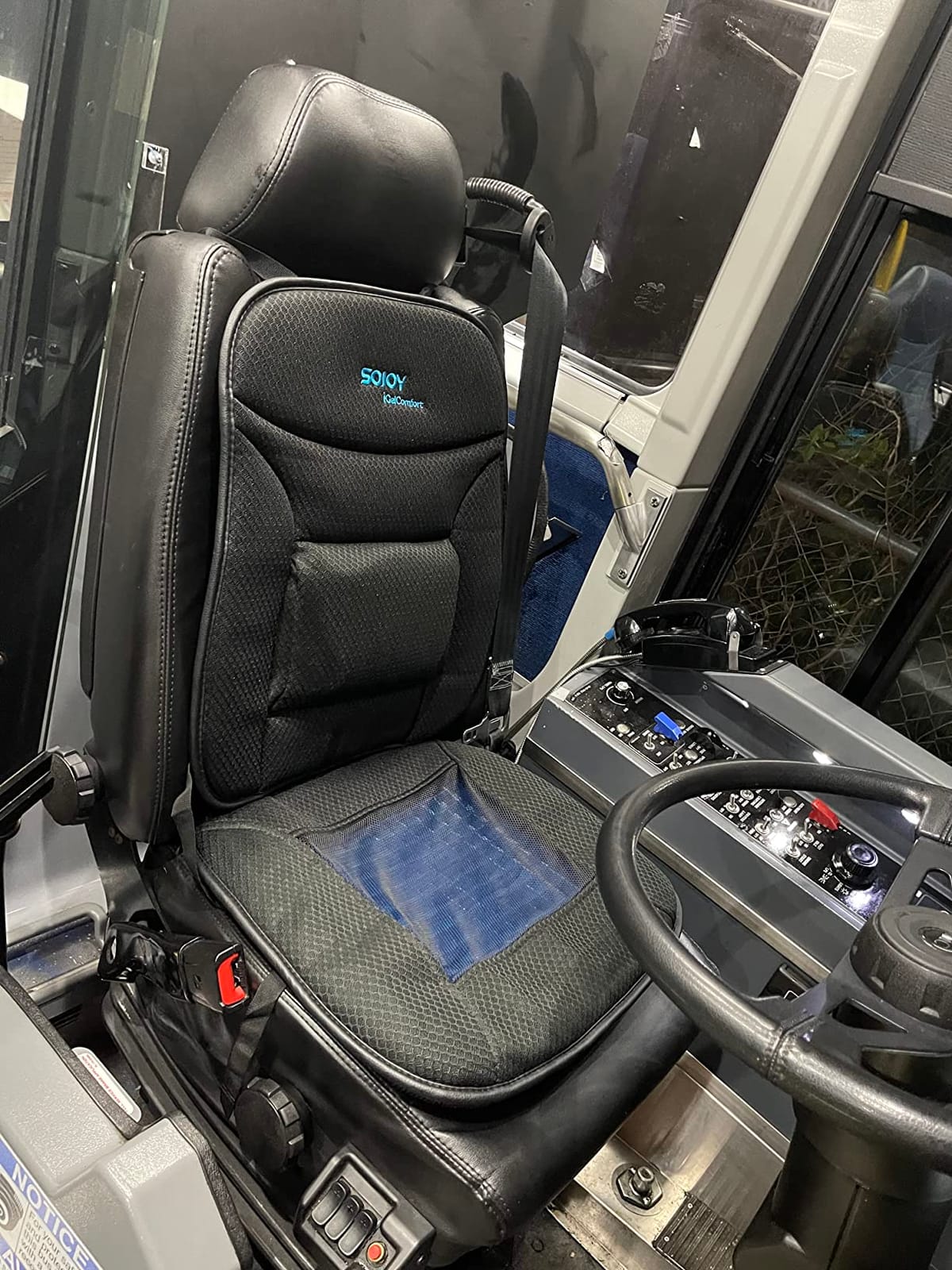 Sojoy Truck Seat Cushion – Gel Memory Foam Seat Pad with Lumbar & Back Support, for Office Chair, Car & Semi-Truck, Pain Relief & All-Day Comfort customer photo 2