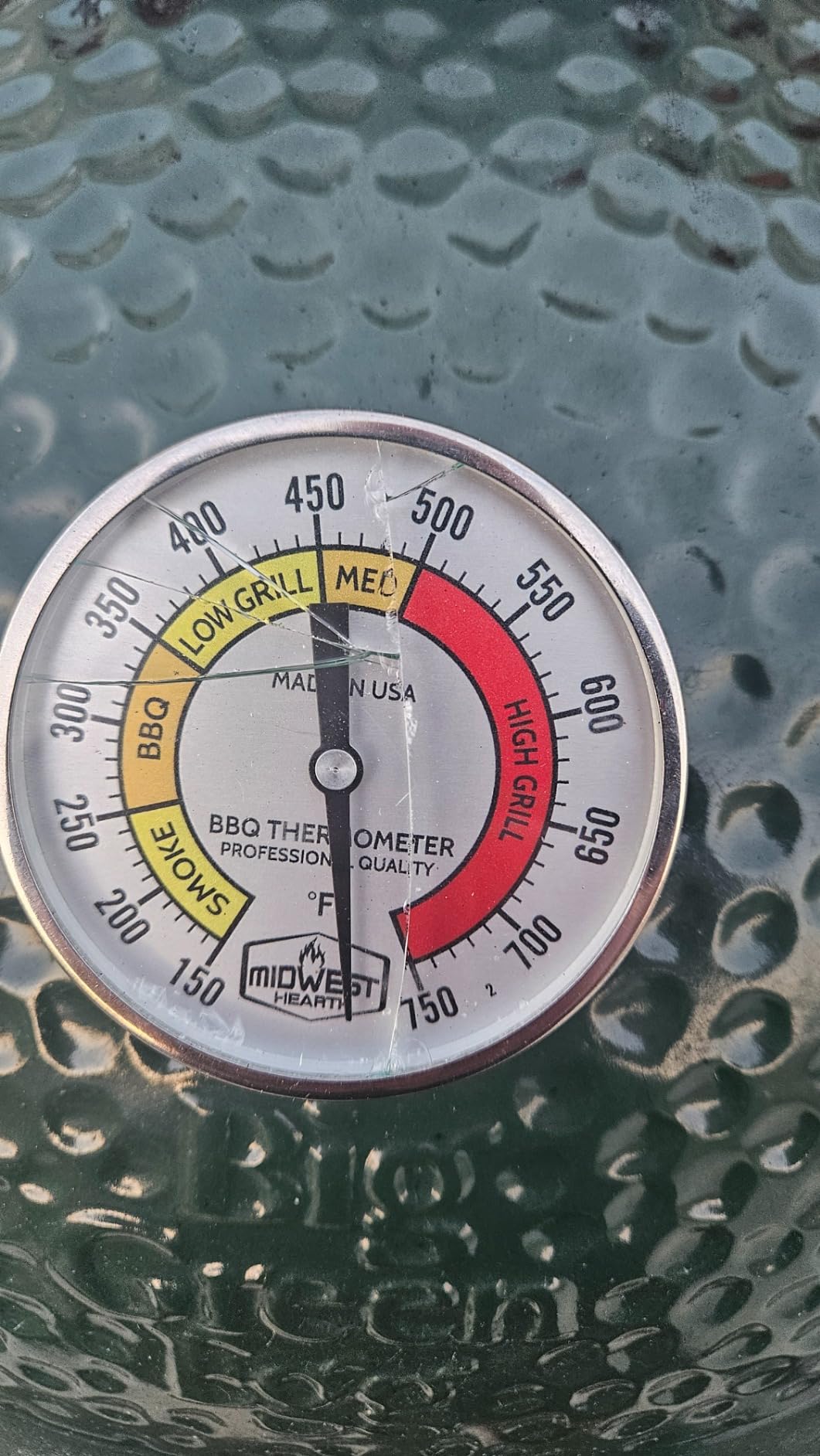Midwest Hearth Replacement Thermometer for Big Green Egg & Kamado Joe customer photo 2