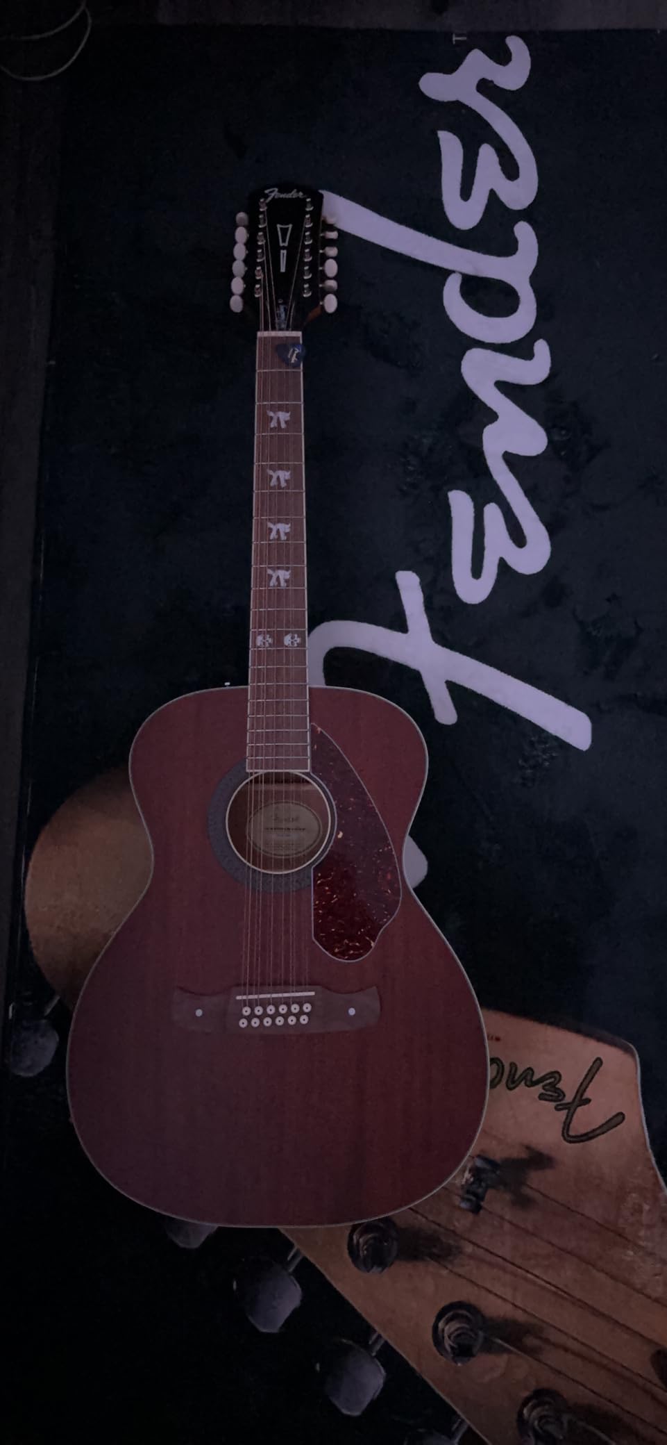 Fender Tim Armstrong Hellcat 12-String Concert Acoustic Guitar, with 2-Year Warranty, Natural, Walnut Fingerboard customer photo 1