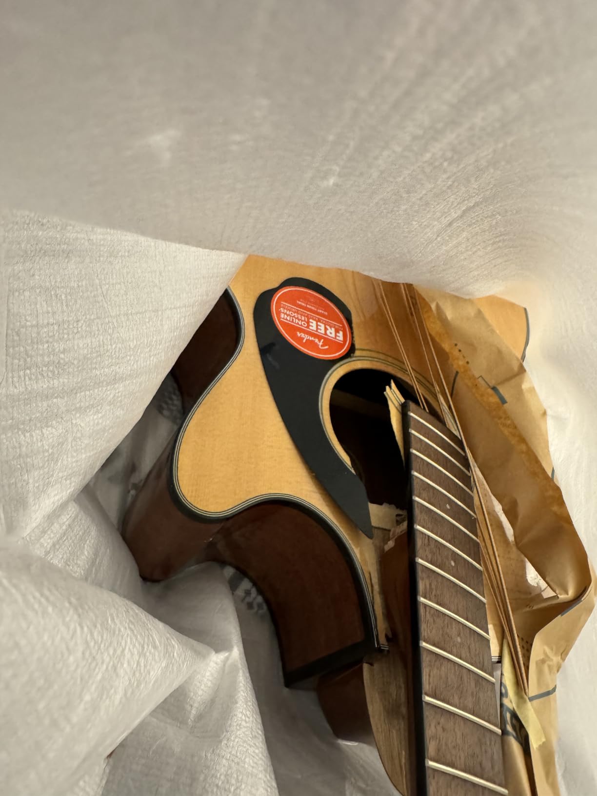 Fender CB-60SCE Acoustic Bass, with 2-Year Warranty Natural, Laurel Fingerboard customer photo 2