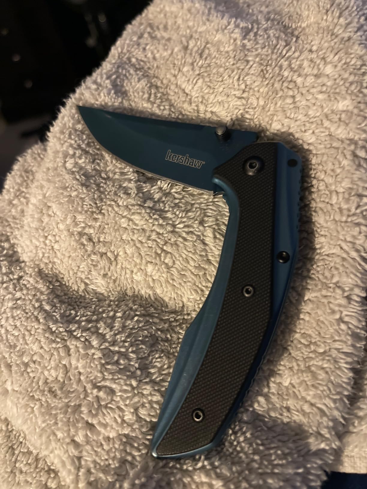 Kershaw Outright Folding Pocket Knife, 8Cr13MoV Stainless Steel Blade, Pocketclip customer photo 1