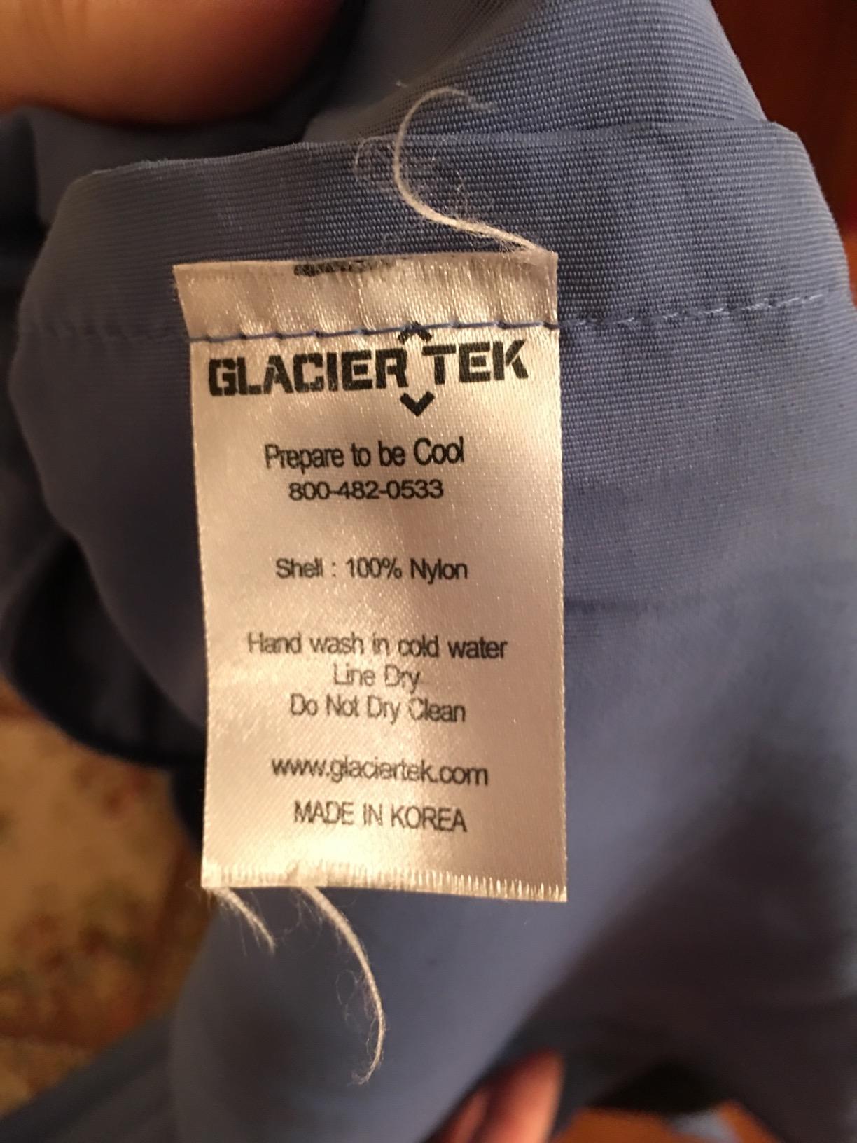 Glacier Tek Cool Vest Personal Cooling, 59 Degrees for 2.5 hours 8 Cool Packs, Recharge in 30 Minutes customer photo 2