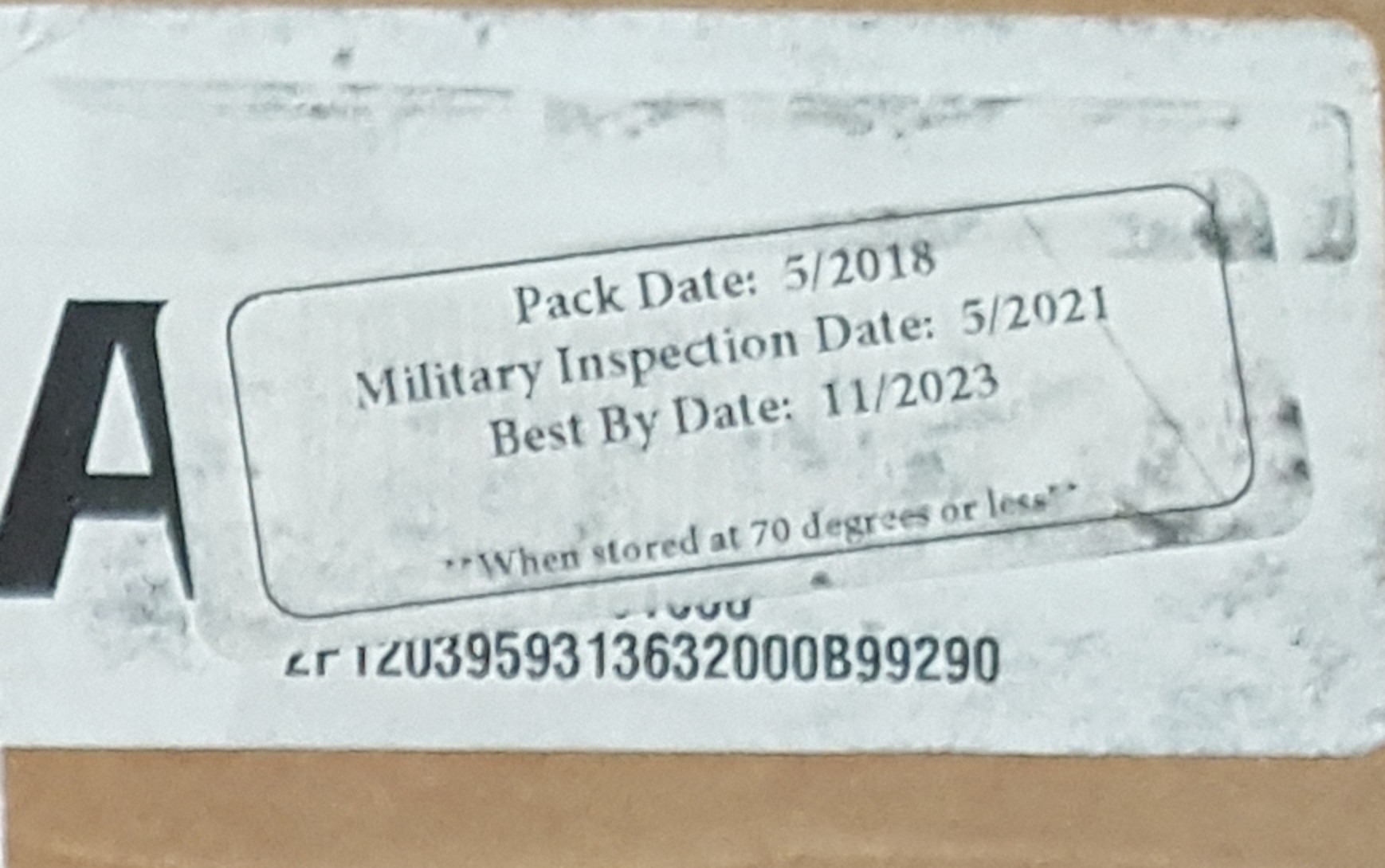 ACM MRE Case A & B Combo, Inspection 1/2027+ | MRE Combo Full Menu - Ammo Can Man MRE Case A & B Combo, Inspection Date 1/2027 or Newer customer photo 2