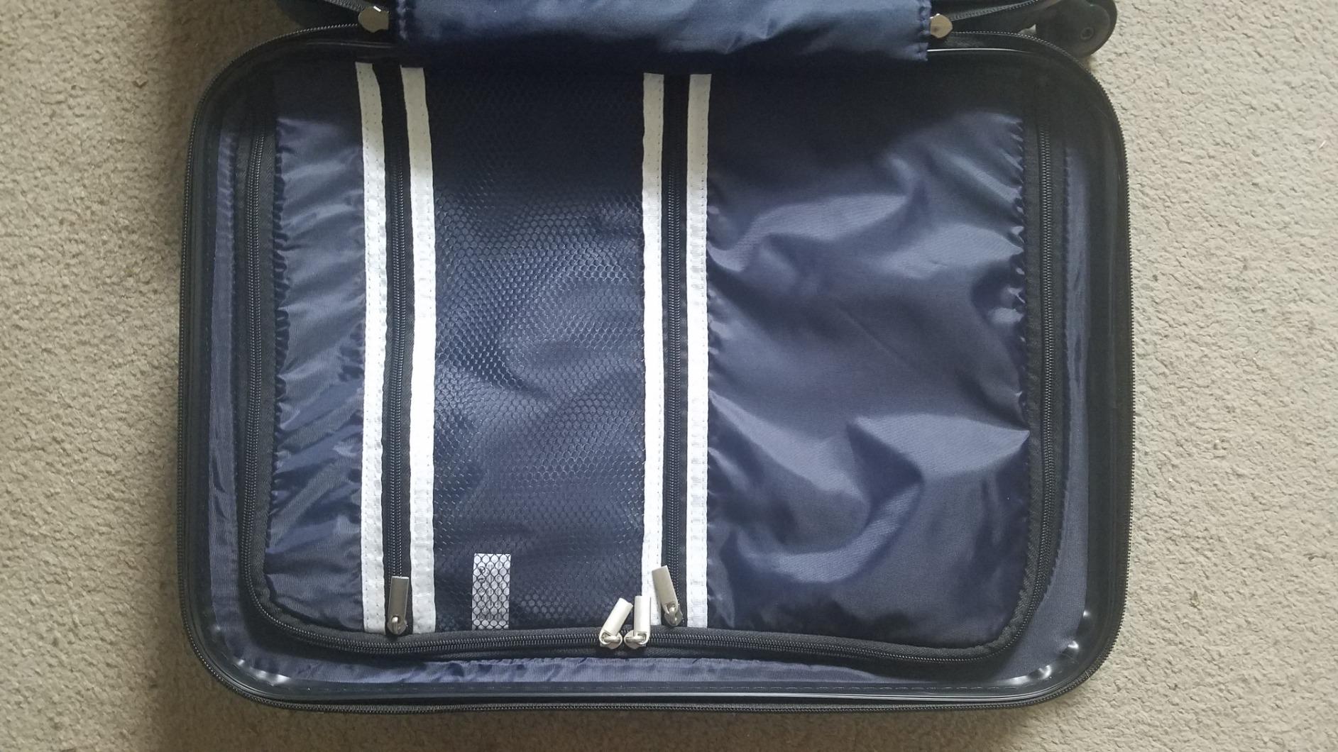 Coolife Carry On Luggage Hardside Suitcase with Spinner Wheels, 20in customer photo 2