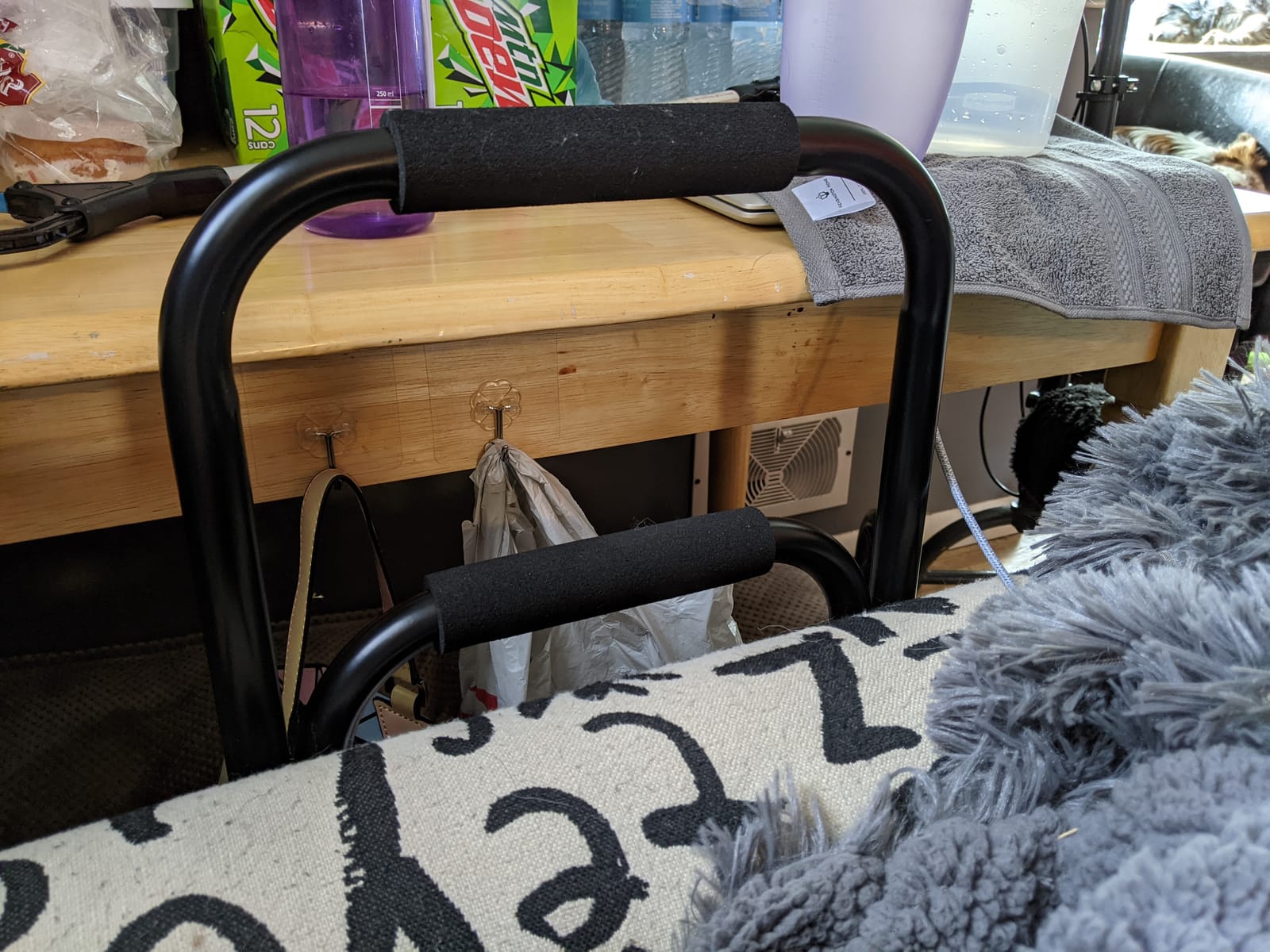 Bandwagon Chair Stand Assist - Portable Bar Helps You Rise from Seated Position - Lift Safety Elderly Assistance Products, Metal, Black customer photo 1