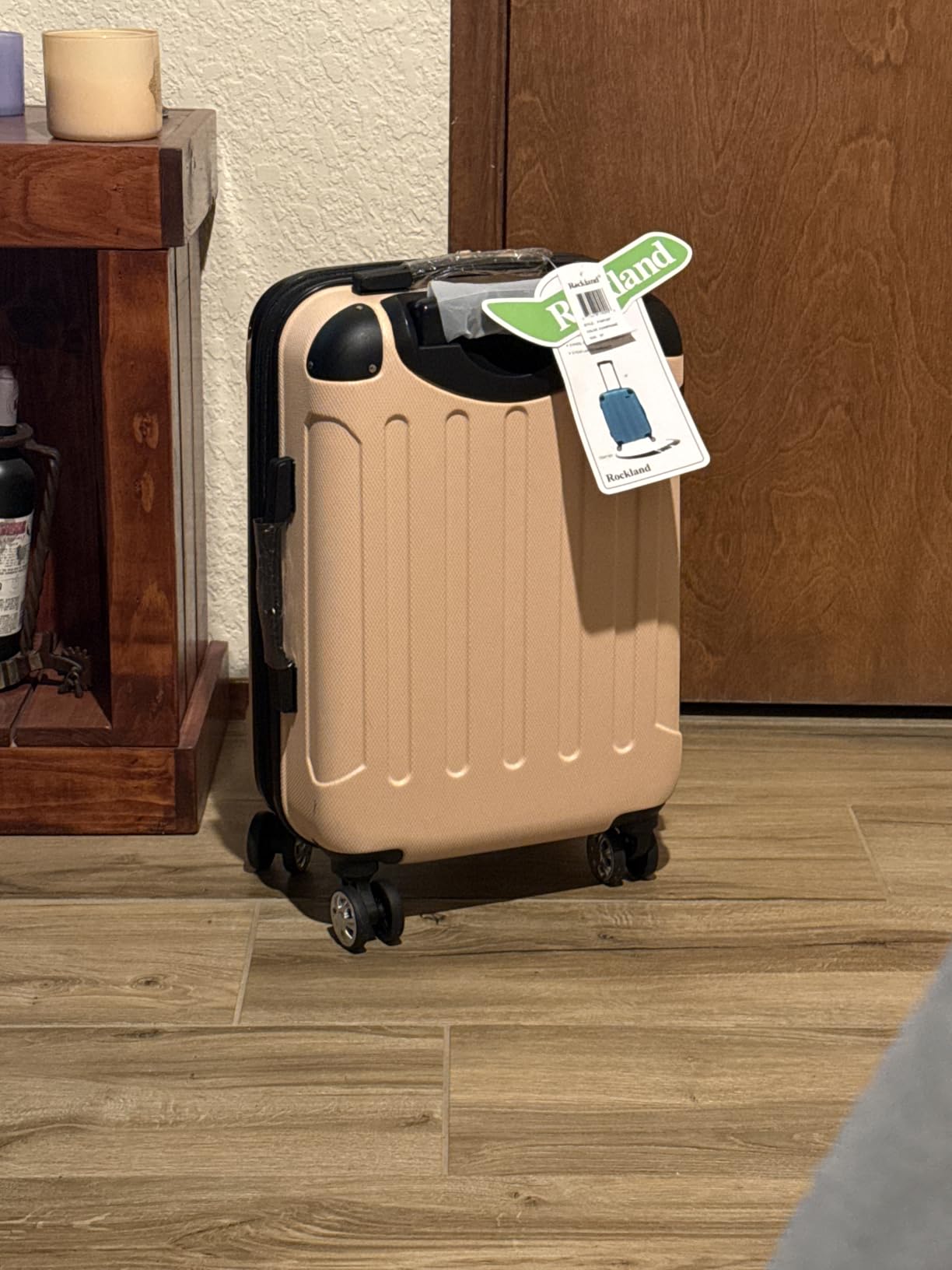 Rockland London Hardside Spinner Wheel Luggage, Carry-On 20