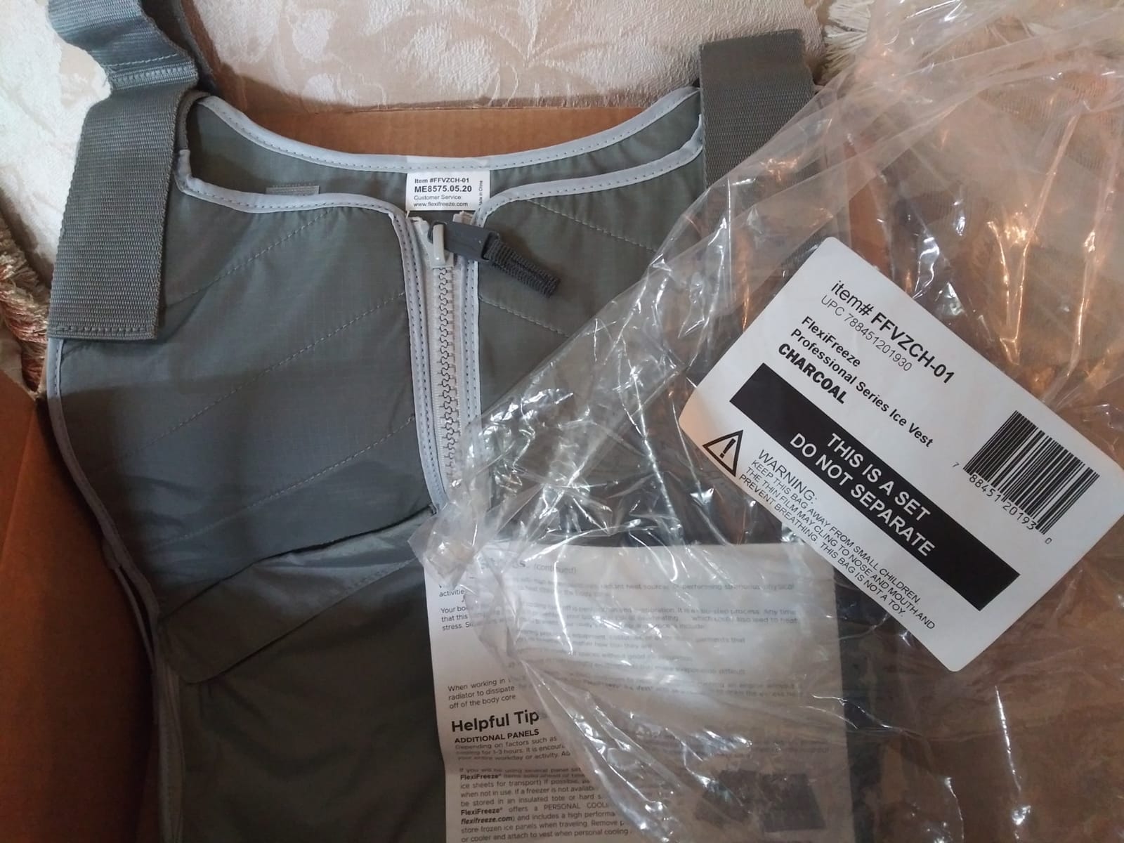 FlexiFreeze Professional Series Ice Vest customer photo 1