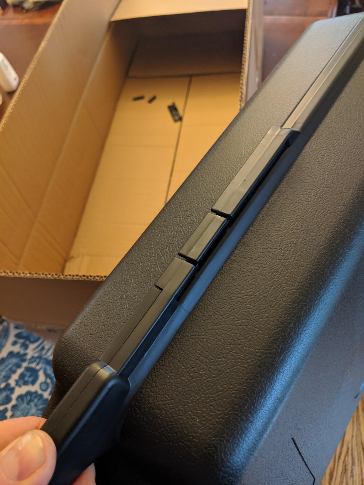 Merdia Gun Case Precision Hard Locking Rifle Cases Ultra Protective Case Intensive Convoluted Foam Shot Gun Case | AR Accessories | Rifle Bag | Hard Gun Cases for Rifles | Shotgun Case customer photo 1