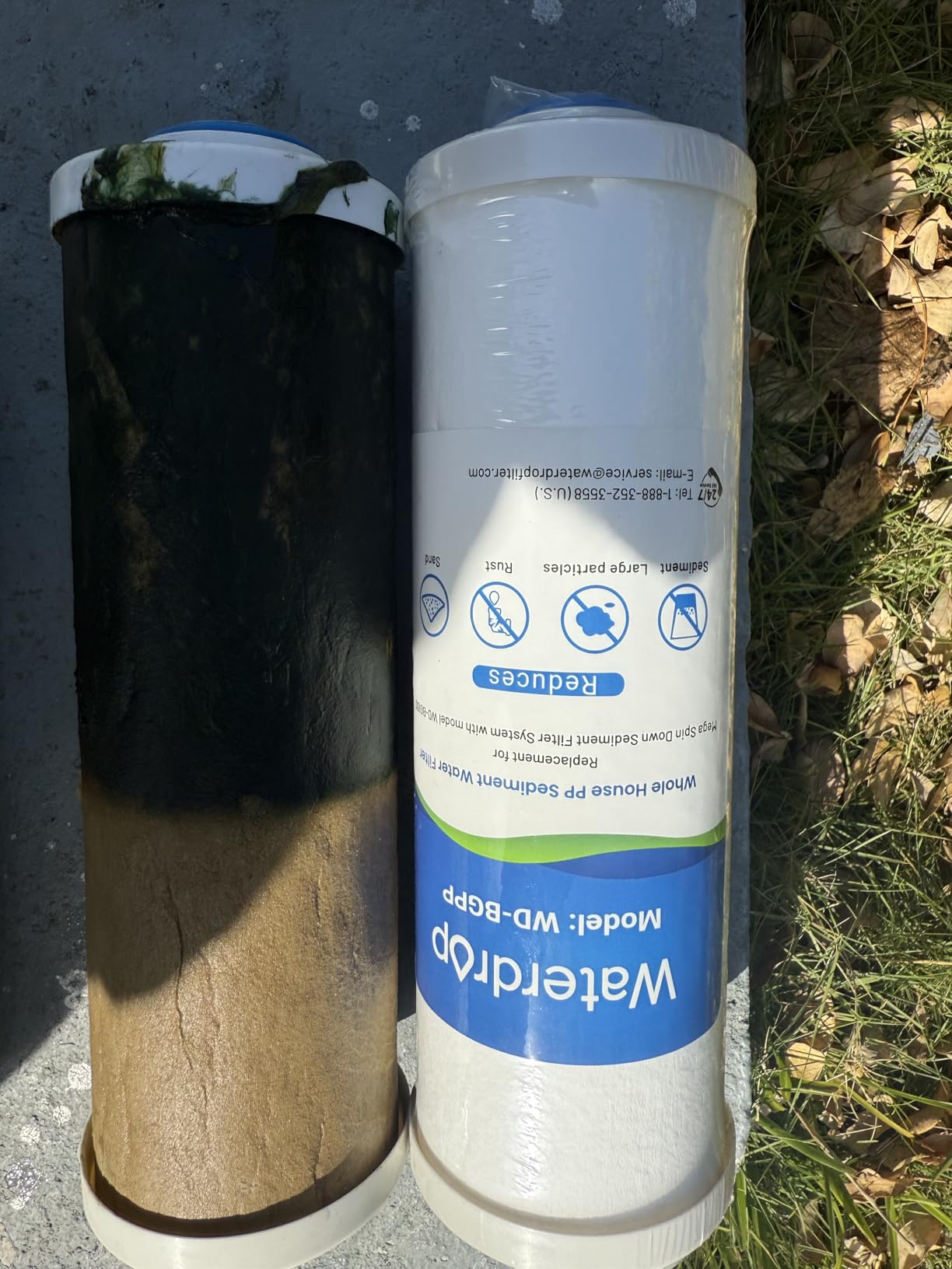 Waterdrop BG102 Mega Spin Down Sediment Filter, 50 + 100 Micron Filter customer photo 2