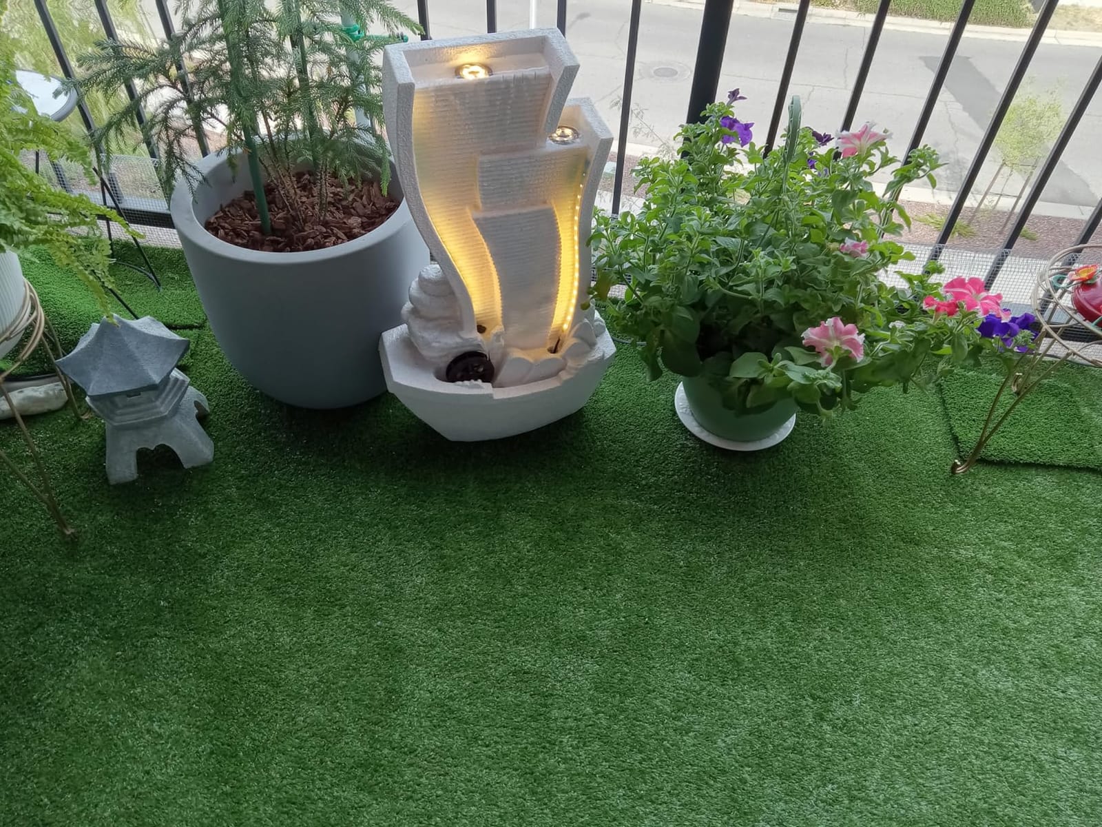 Petgrow Artificial Grass Turf Lawn 7FTX12FT, Indoor Outdoor Synthetic Grass customer photo 2