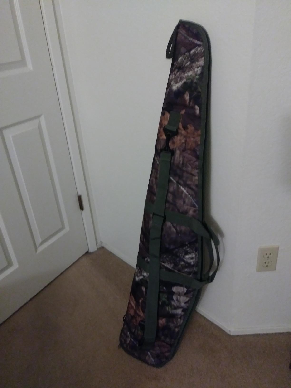 AUMTISC Soft Rifle Gun Case, 41/45/49 Inch Shotgun Carrying Bag for Scoped Rifles with Adjustable Shoulder Sling customer photo 1