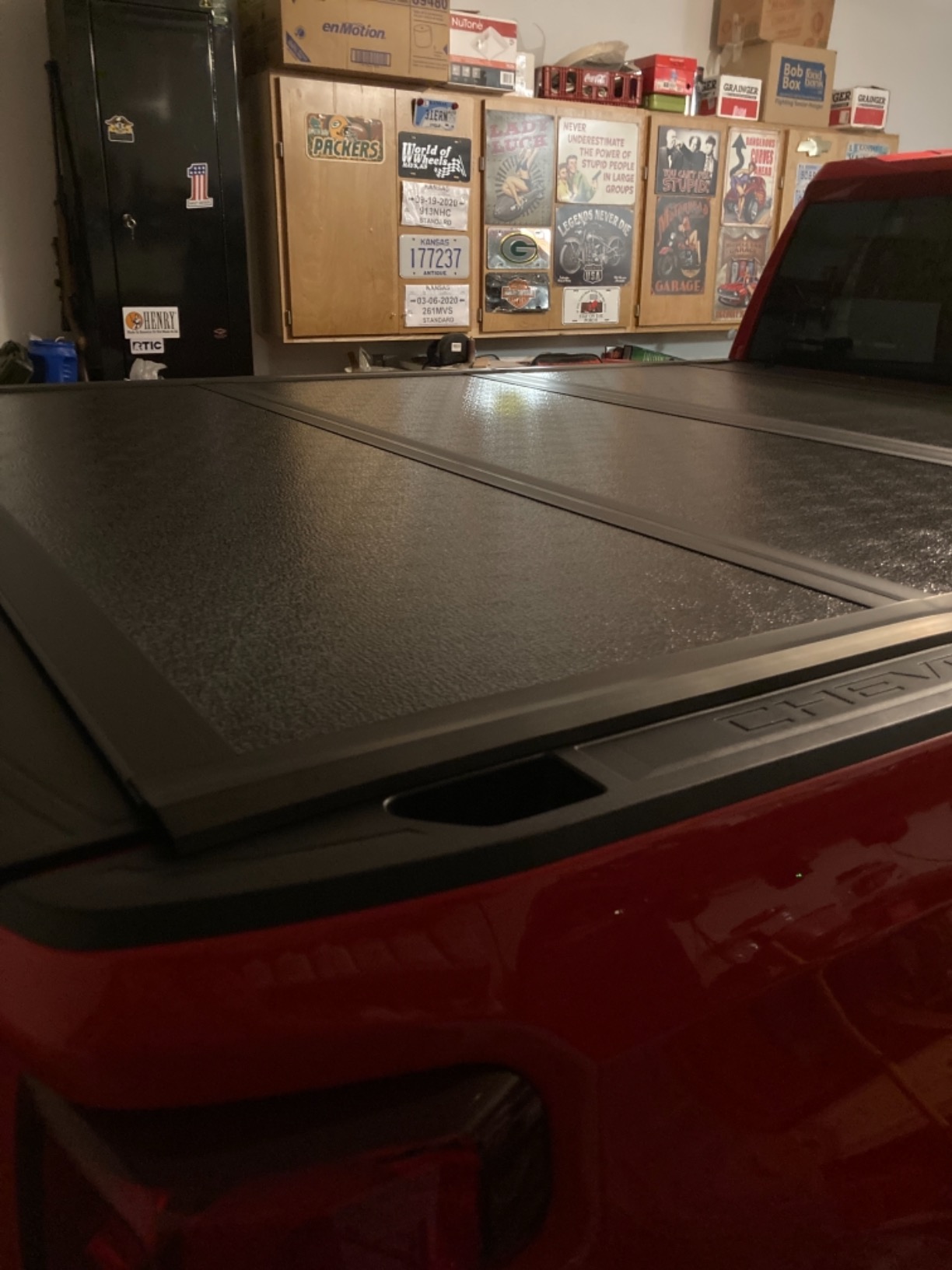 Undercover Ultra Flex Hard Folding Truck Bed Tonneau Cover | UX12022 | Fits 2019-2025 Chevy/GMC Silverado/Sierra 1500, Works w/MultiPro/Flex Tailgate 5' 10