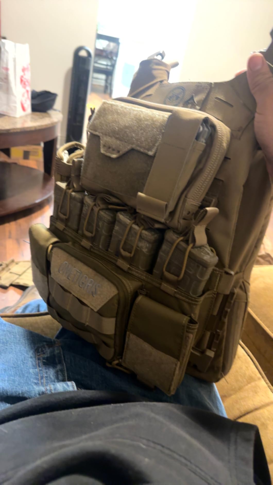 ONETIGRIS Chest Rig, Dangler Pouch for Hunting Shooting Hiking customer photo 2