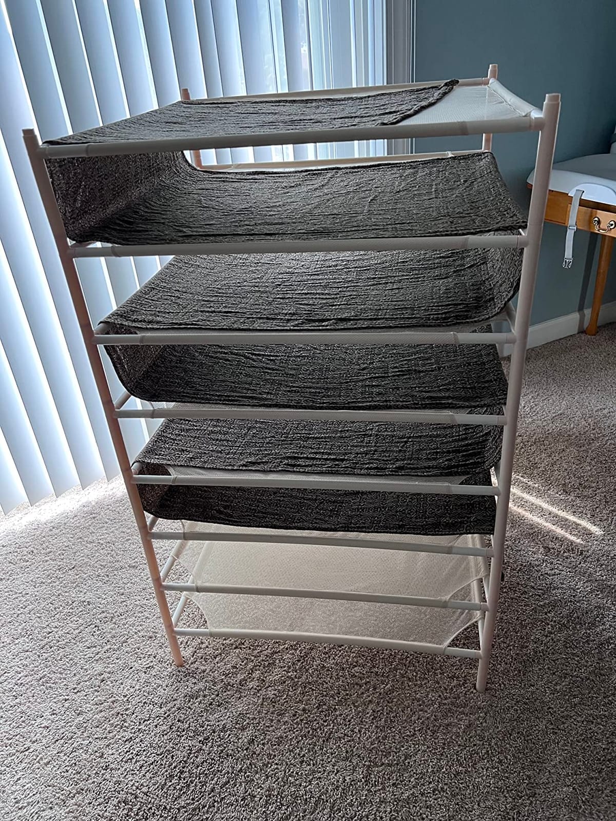 HORTIPOTS Herb Drying Rack 8 Layer Drying Net Dryer Stand Square 28 x 28 Inch to Dry Laundry Clothes or Cure Plants Like Herb Fruit Flowers customer photo 2