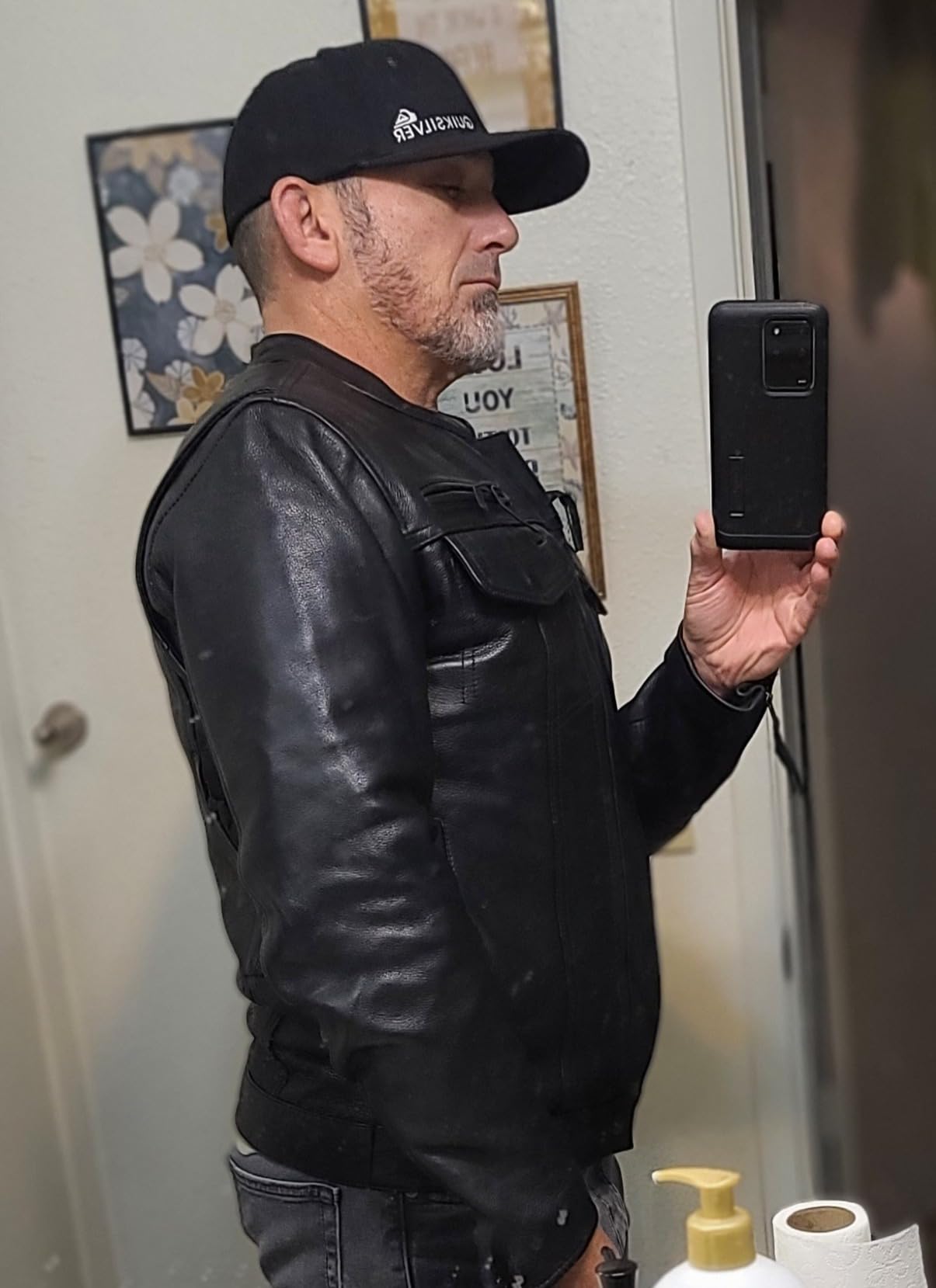 First Mfg Co - Raider - Men's Motorcycle Biker Riding Leather Jacket customer photo 1
