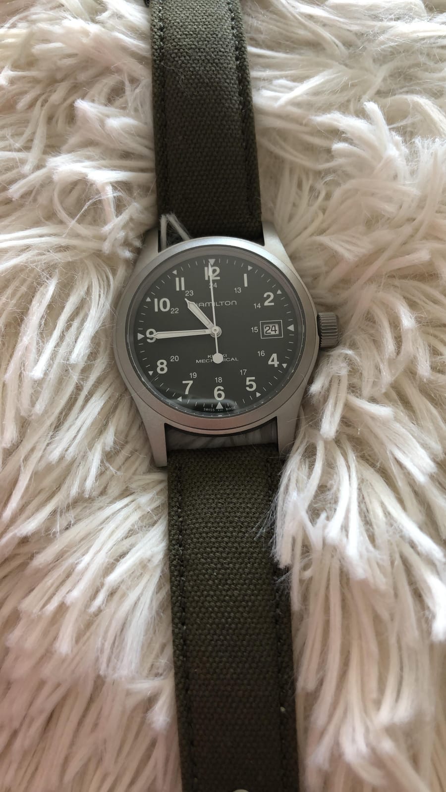 Khaki Field Mechanical Men's Watch, 38mm Stainless Steel Case customer photo 1