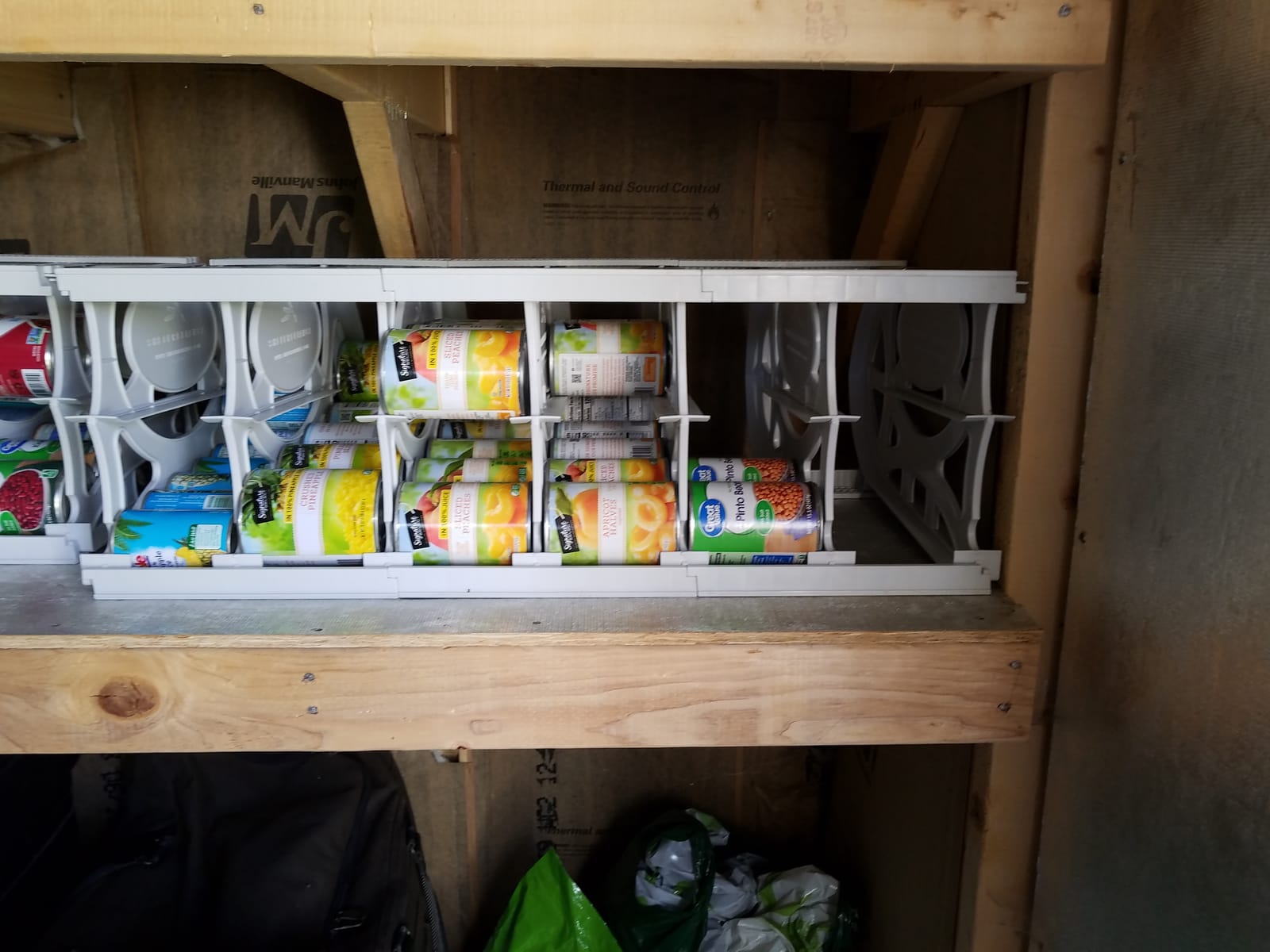 Shelf Reliance Cansolidator Pantry Plus - 1-Pack Can Organizer for Pantry, Stackable Soda Can Storage for Kitchen, Holds 60 Cans of Food or Soda customer photo 1