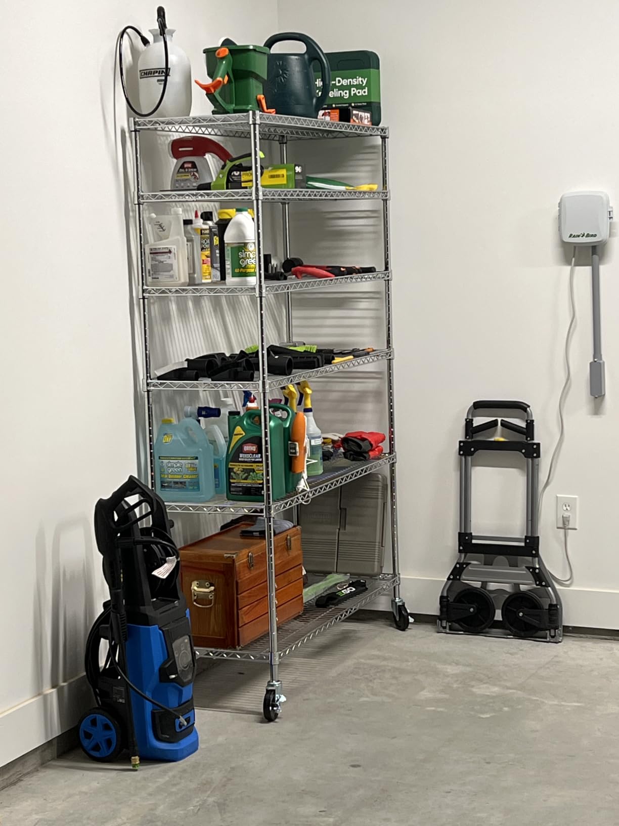 BestOffice | 5-Tier Wire Shelf with Wheels | 14