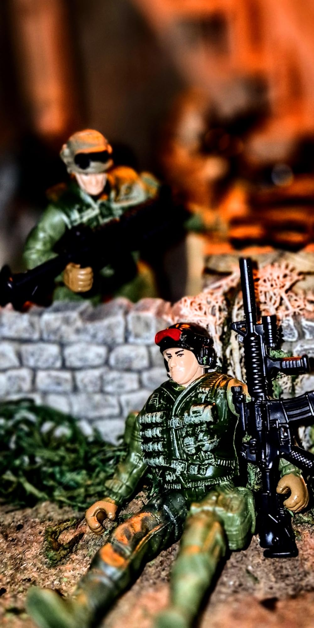 Mr.River US Army Men and SWAT Team Toy Soldiers Action Figures with Military Weapons Accessories for Kids Boys Girls,12Pcs customer photo 2