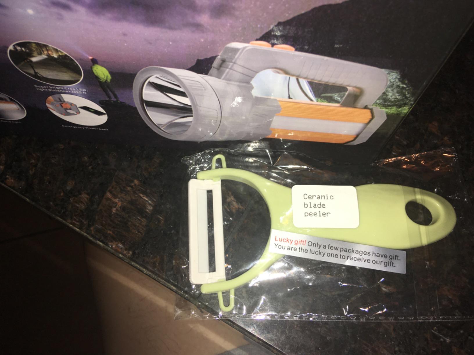Powerful Led Flashlight High Lumens USB C Rechargeable,Super Bright Handheld Spotlight,Strong Metal Flashlight Large/Long Lasting/Lantern/Strap,High Power Big Flashlight customer photo 2