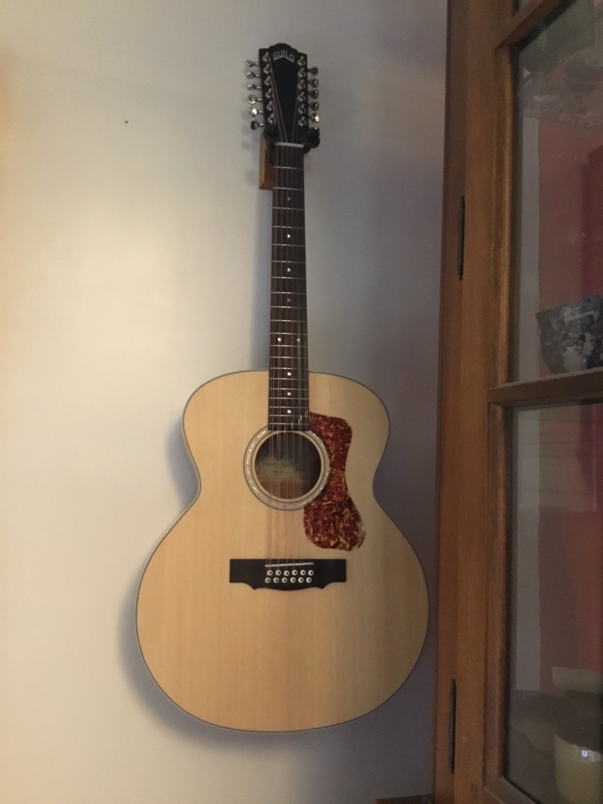 Guild F2512E 12String Acoustic Electric Natural customer photo 2