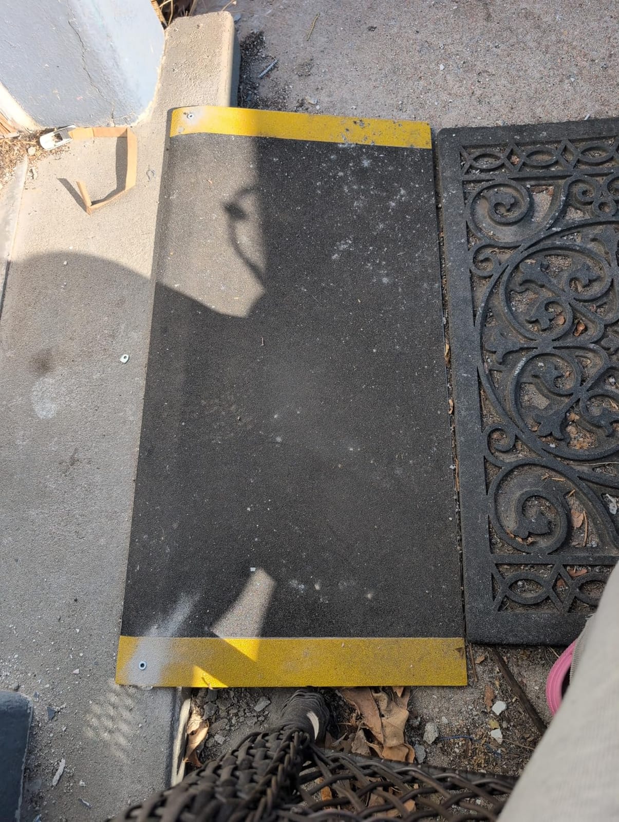 Ruedamann Threshold Ramp for Doorways, 32 x 12 in Aluminum Wheelchair Ramp customer photo 2
