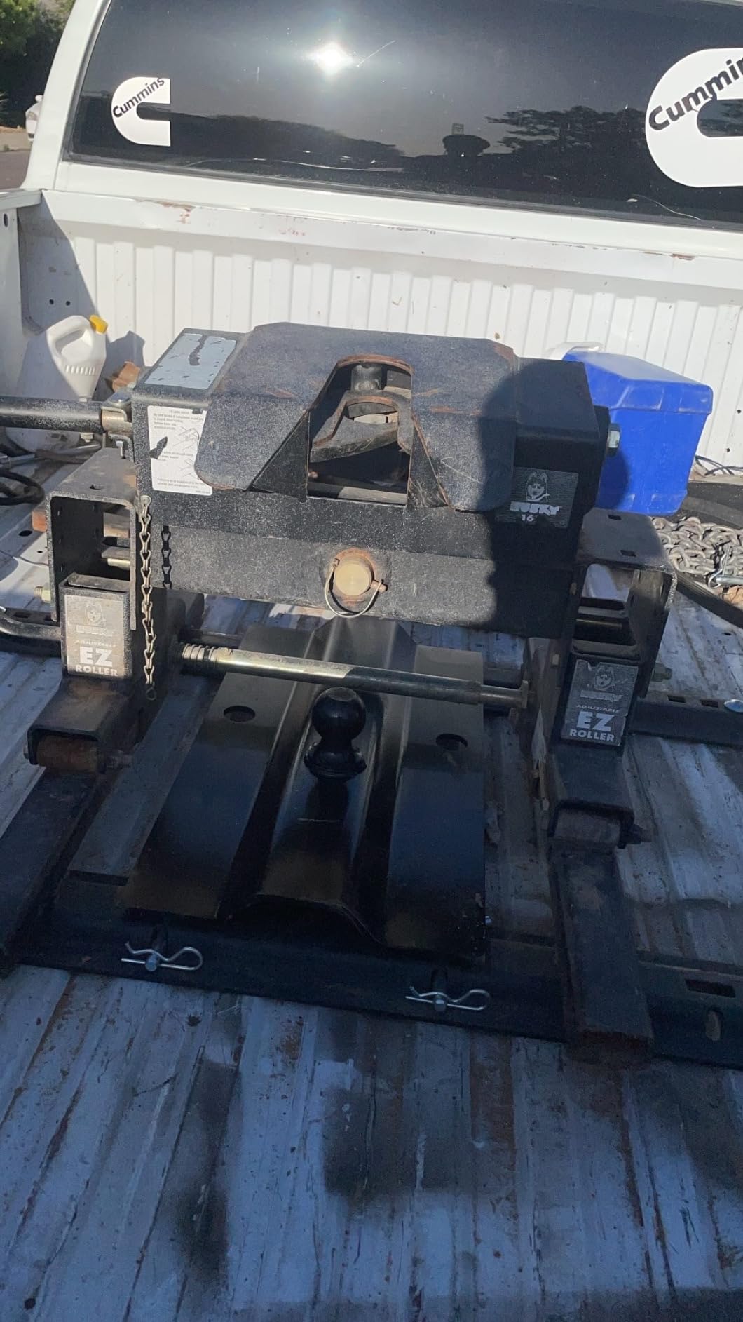 5th Wheel Gooseneck Hitch Trailer Towing Multi-Fit in-Bed Fixed Offset customer photo 1