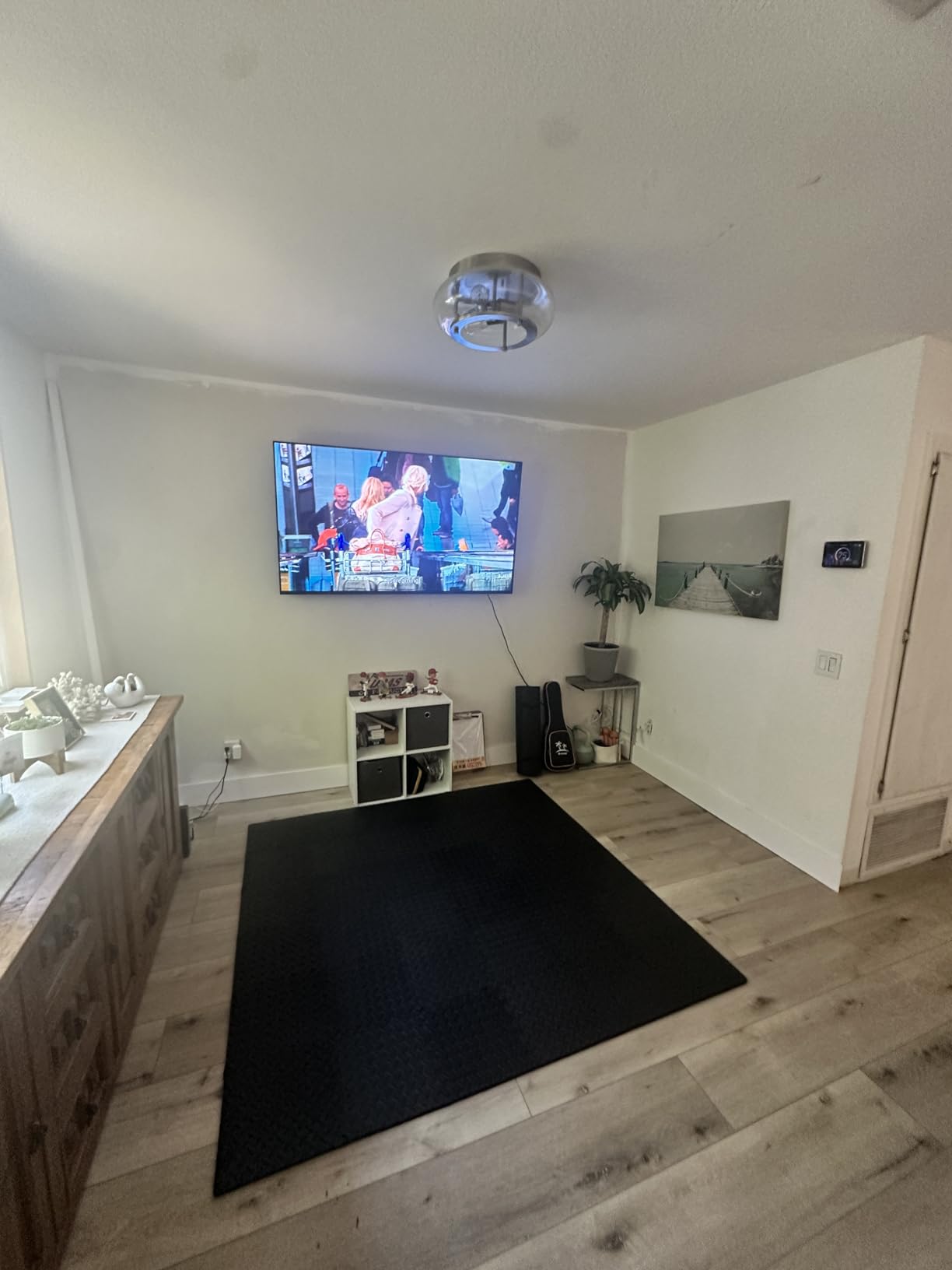 Yes4All EVA Interlocking Mats, Puzzle Floor Tiles, Foam Floor Padding with Border for Furniture, Home Space, Living Room, Garage 11,15,32,99 SQFT customer photo 1